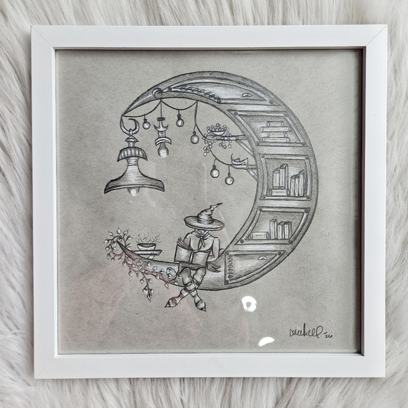Handcrafted Other - Hand Drawn Art With Frame ✨️